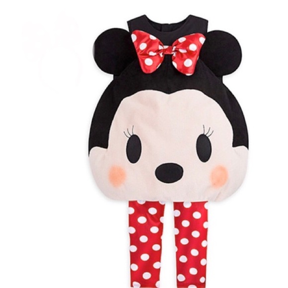 Tsum Tsum Minnie Mouse Halloween Costume Size 7/8 - Picture 2 of 3